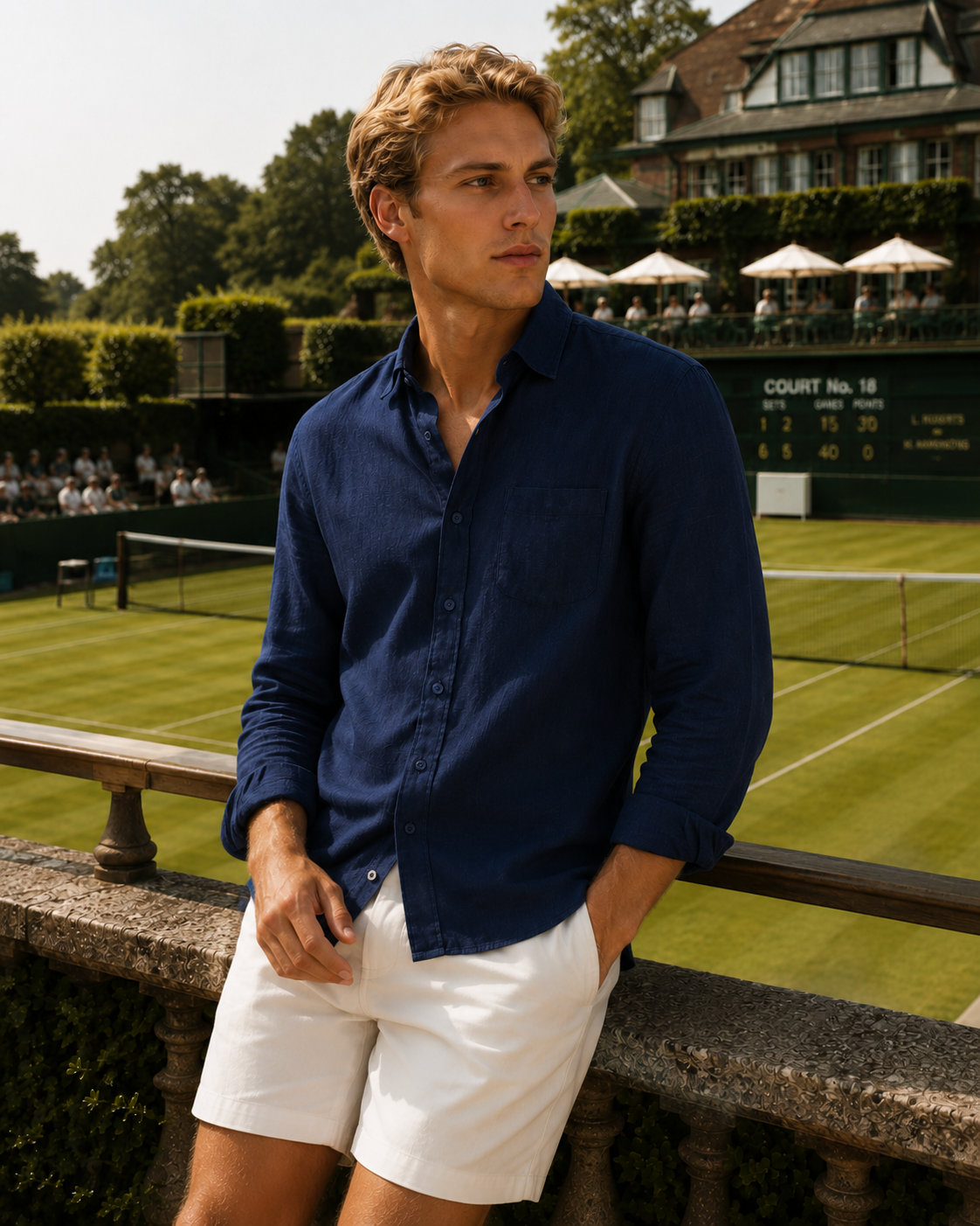 Chemise en lin Provence