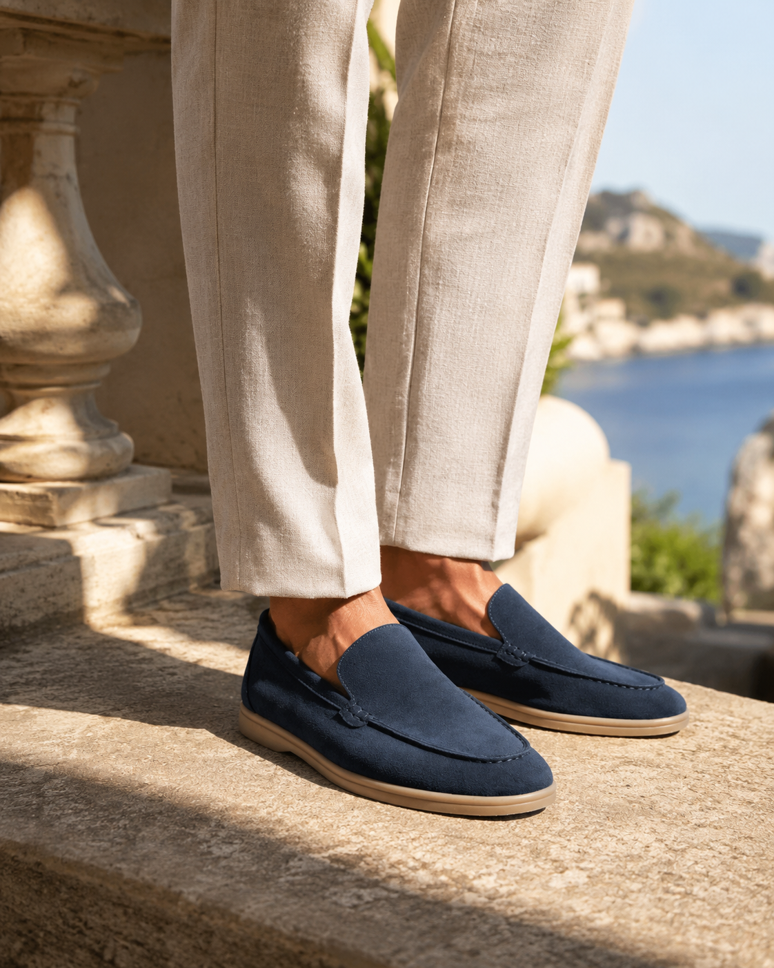 Riviera Suede Loafers