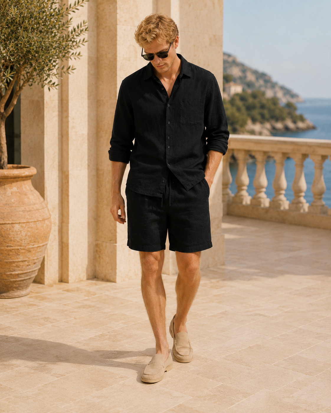 Riviera Linen Summer Set