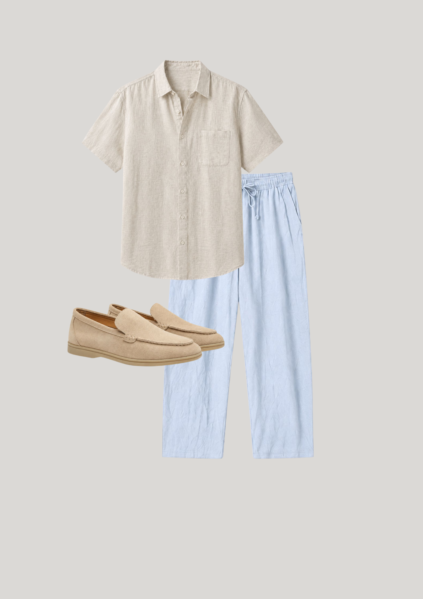 Saint-Raphaël Linen Set