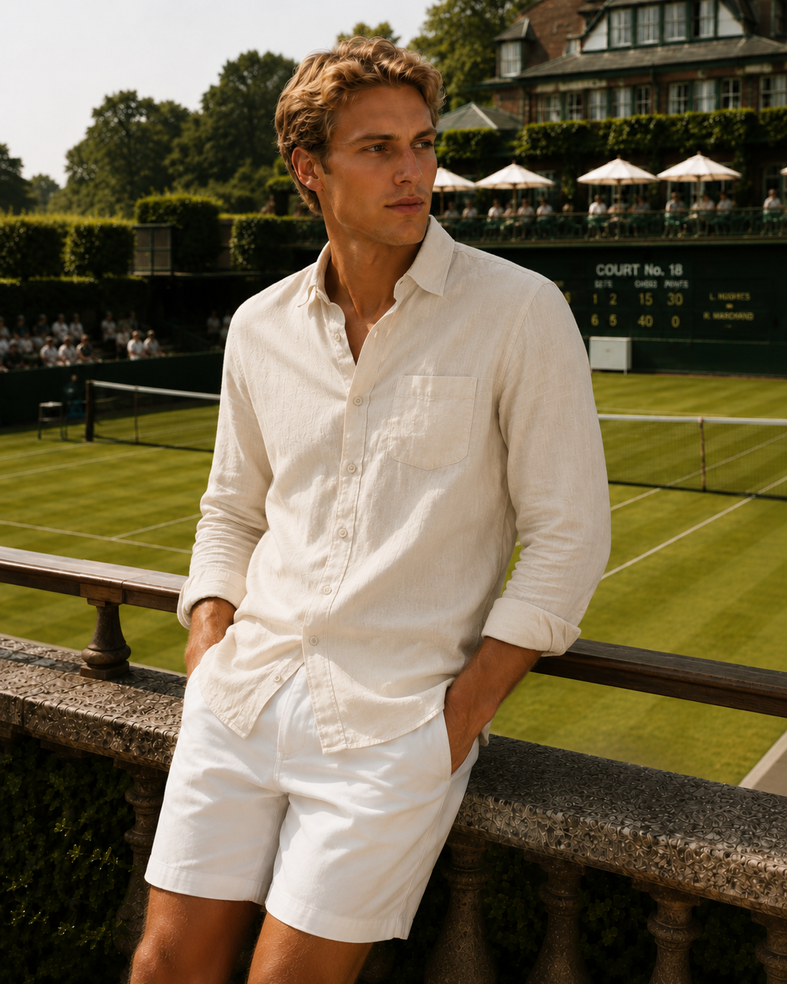 Provence Linen Shirt