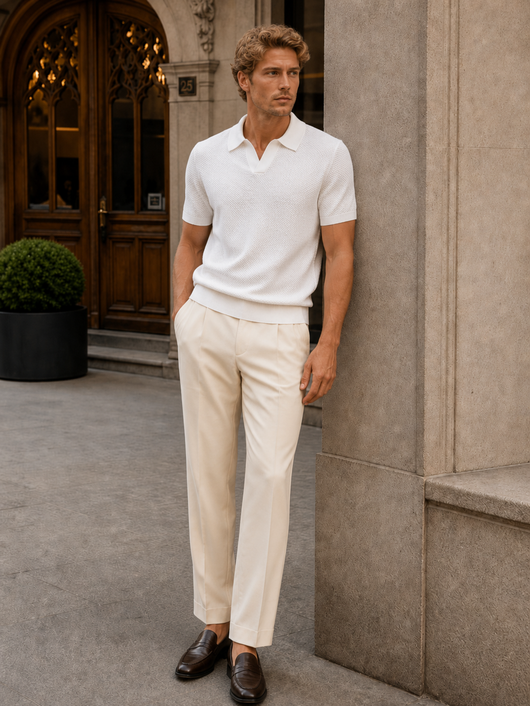 Como Knit Polo