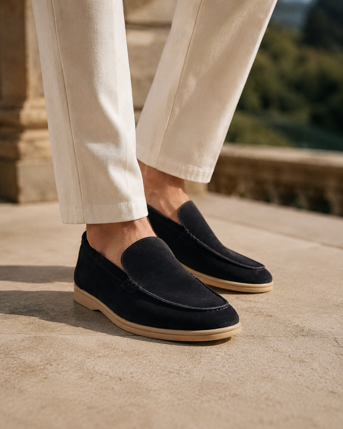 Riviera Suede Loafers