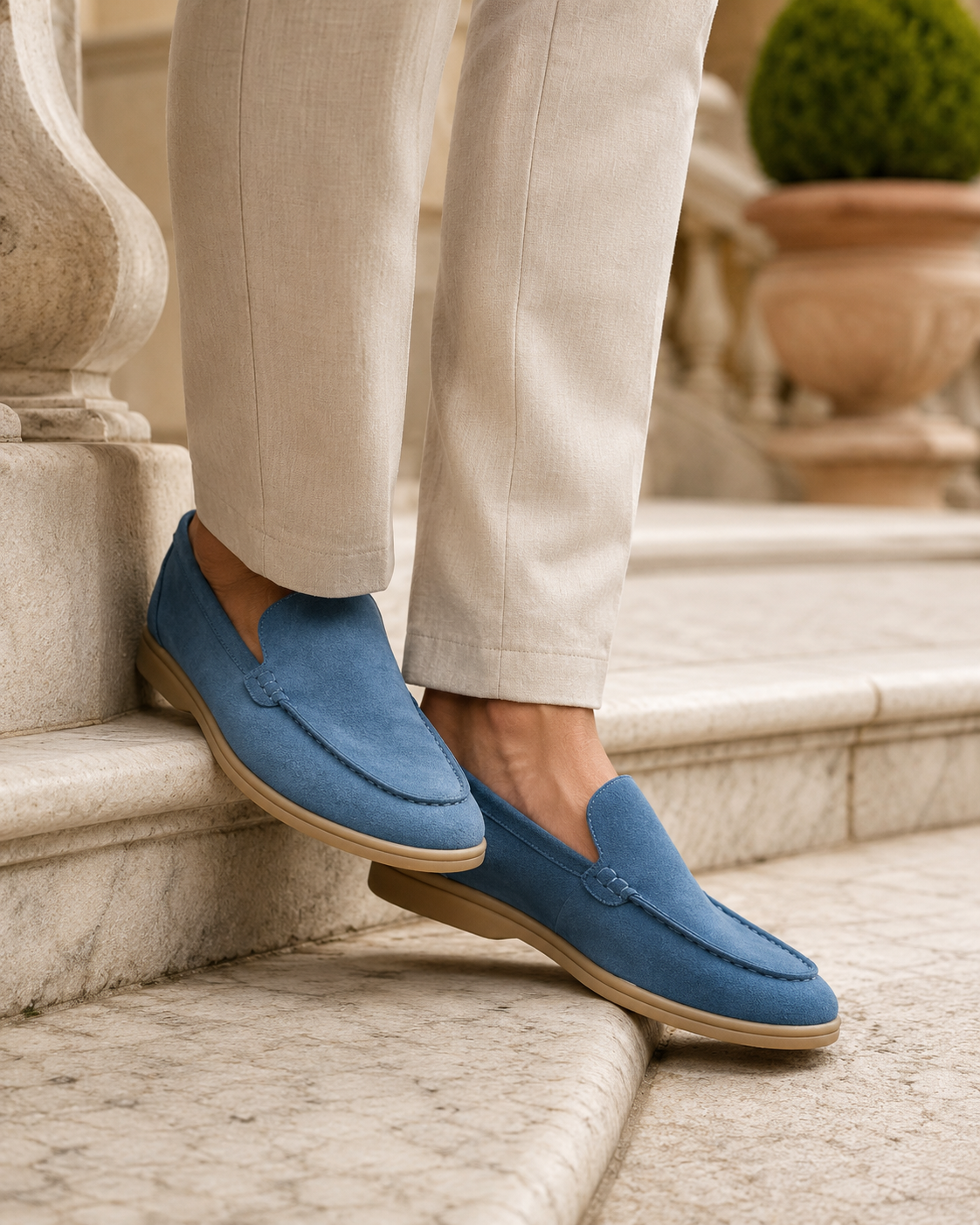 Riviera Suede Loafers