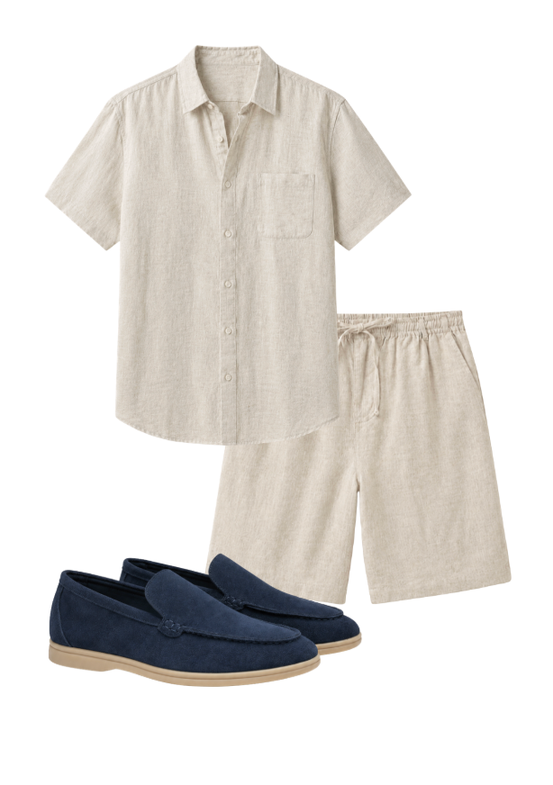 Riviera Linen Summer Set