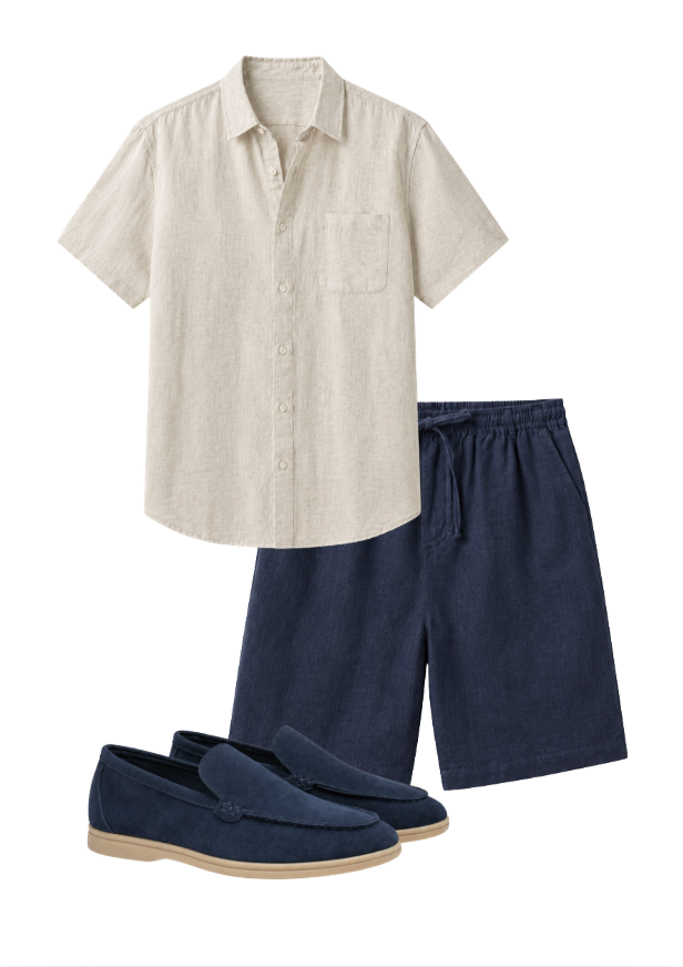 Riviera Linen Summer Set