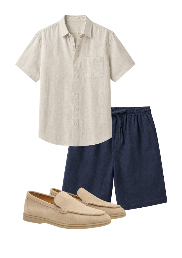 Riviera Linen Summer Set