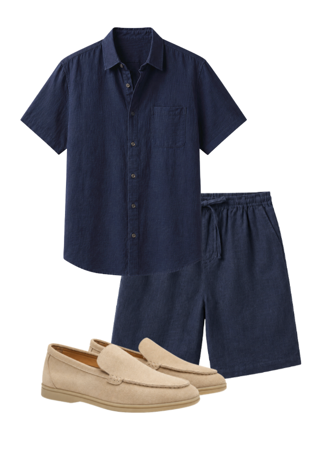 Riviera Linen Summer Set