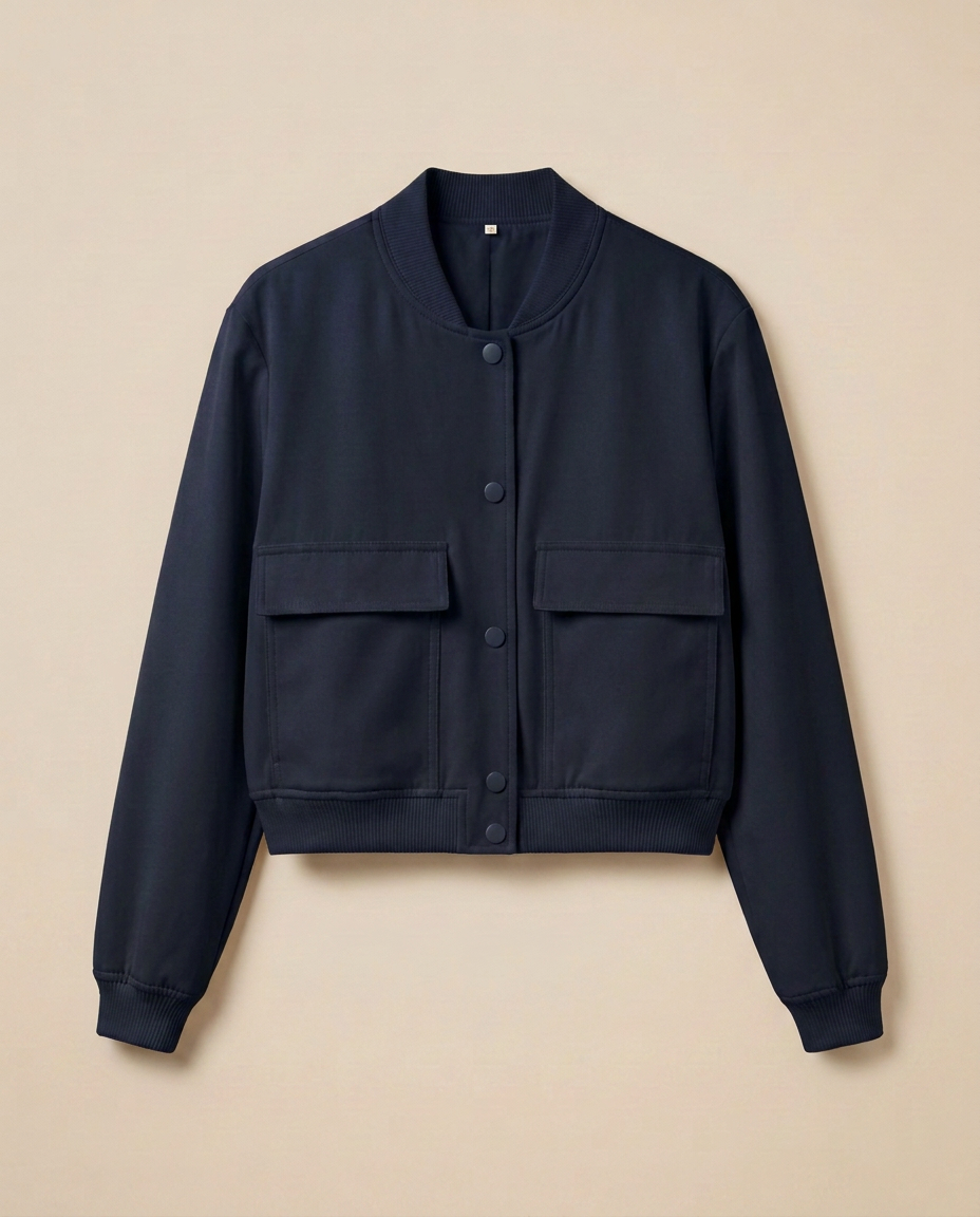 Cassis Bomber Jacket in Midnight Navy packshot