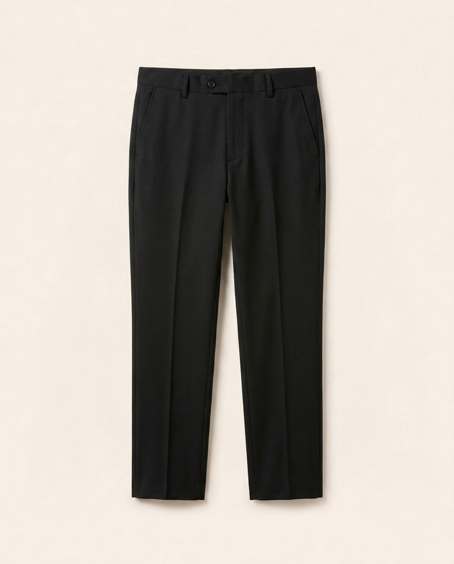 Milano Smart Trousers in Noir packshot